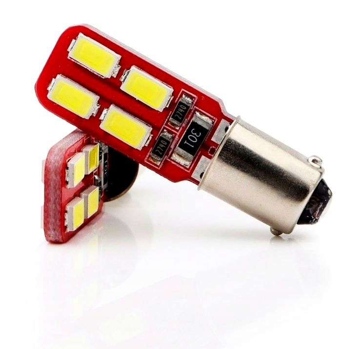

Żarówka BA9S Led 8 Smd T4W 200LM 5730 Biała
