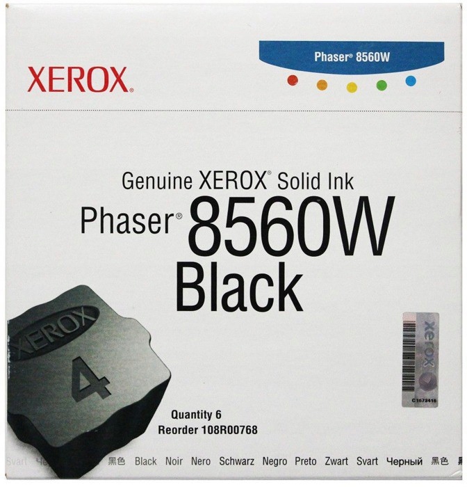 Inkoust Xerox 8560 108R00768 černý (black)
