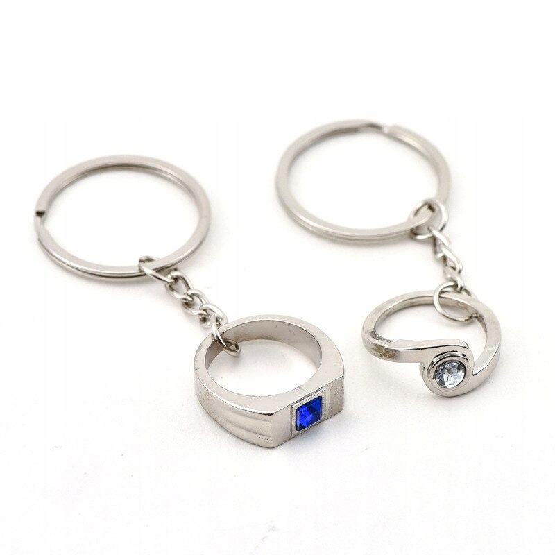 

Brelok dla zakochanych Obrączki Pierścień miłość