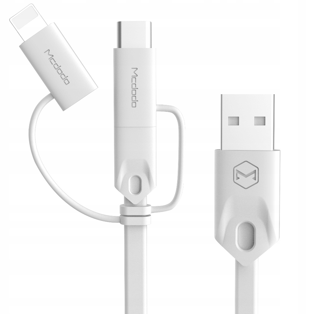 

Mcdodo CA-1090 Gorgeous Lightning, microUSB, Typ-c