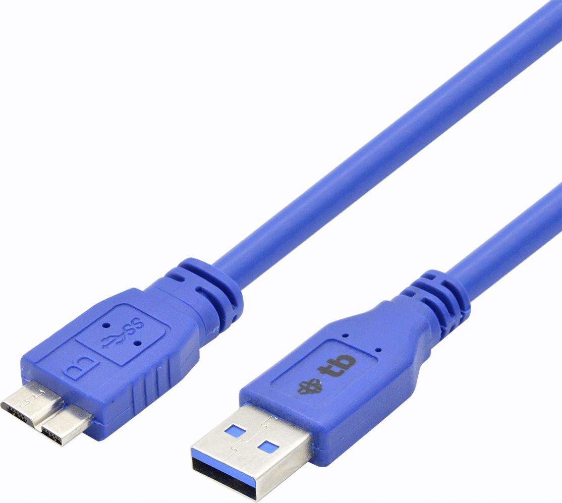 

Kabel 0,5m Am-bm microUSB - Usb 3.0 USB3.0 blue