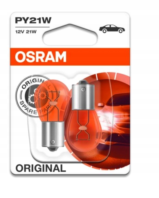 

Osram Original PY21W 12V 2 Szt. BAU15s 7507