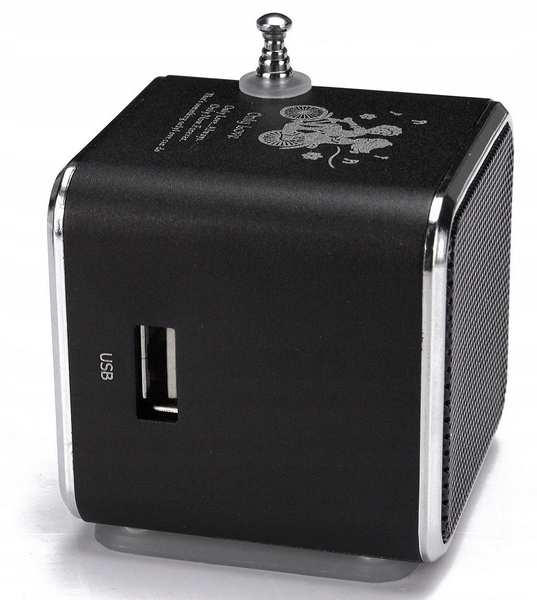 Przenośne radio FM akumulatorowe kuchenne LED z głośnikiem + bluetooth Kolor wielokolorowy