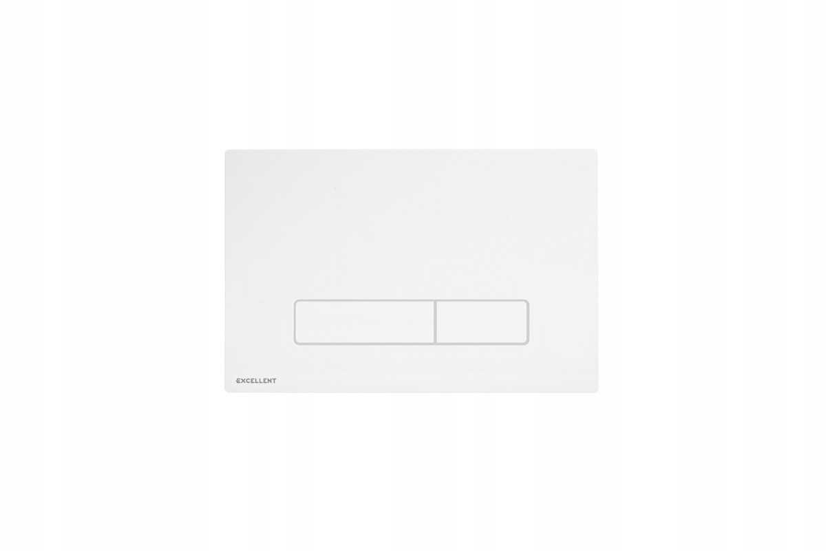 EXCELLENT AURRO przycisk biały do stelaża SHIRO Kolor biały