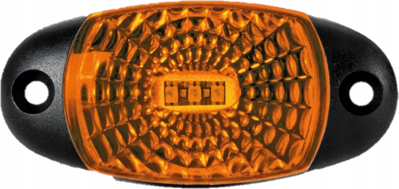 LAMPA OBRYSOWA ŻÓŁTA LED Z PRZEWODEM FRISTOM