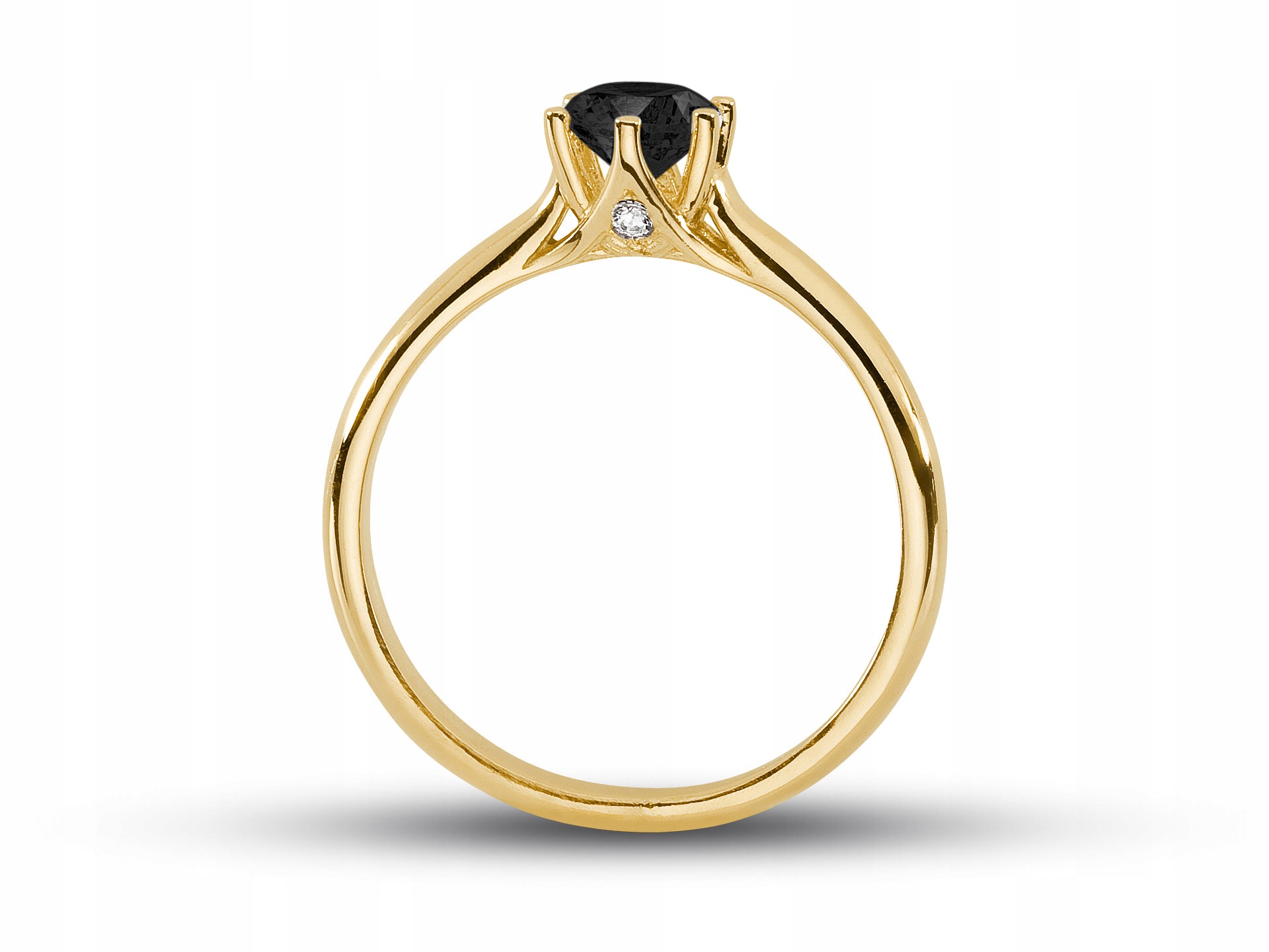 

Pierścionek zaręczynowy Brylanty 0,52ct Black diam