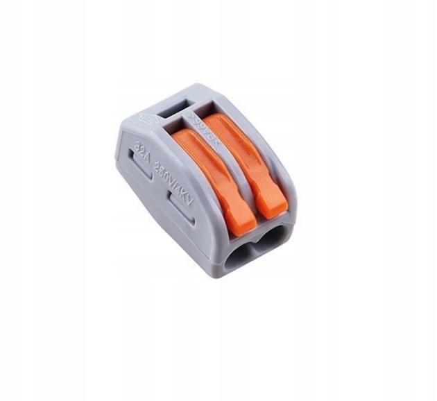 

Złączka typ Wago 2PIN zatrzaskowa 0V-250V