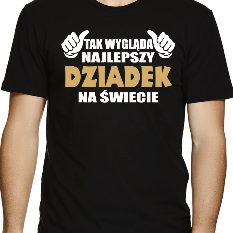

Koszulka Super prezent dla Dzień Dziadka Babci M