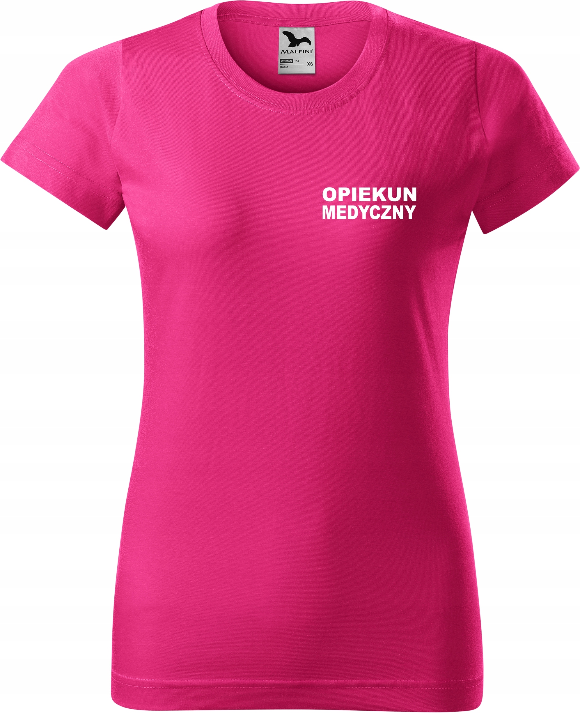 

Koszulki T-shirt medyczne Opiekun Medyczny Malina