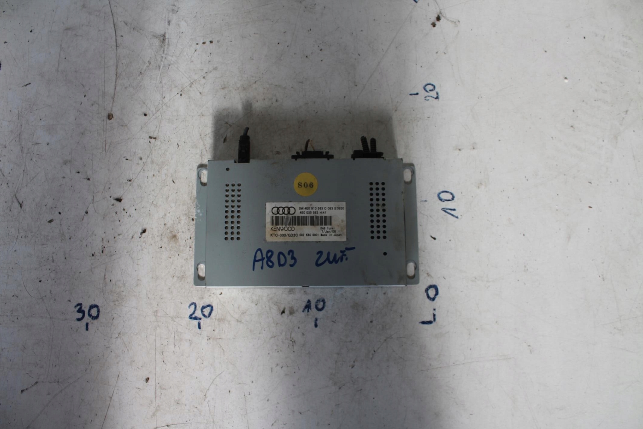MODUŁ STEROWNIK RADIA 4E0035563H AUDI A8 D3