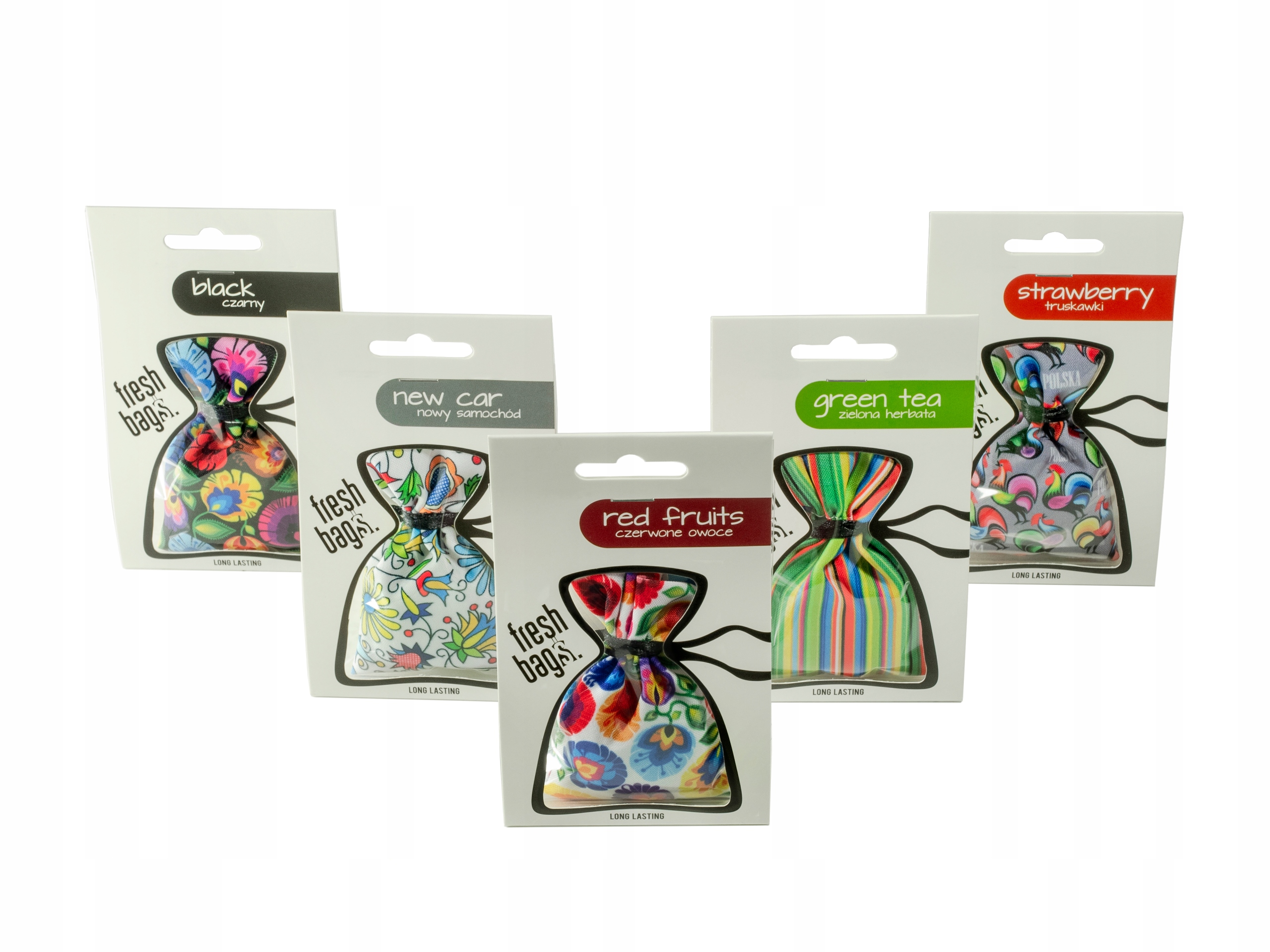 Zapach do samochodu ETNO zielona herbata do auta Producent Fresh Bags