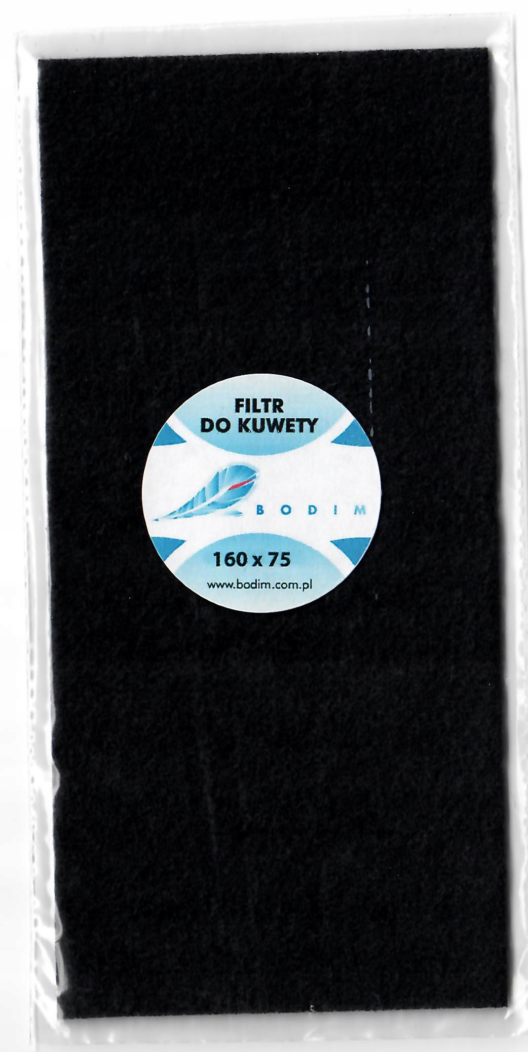 

Filtr węglowy do kuwety 160 x 75 uniwersalny