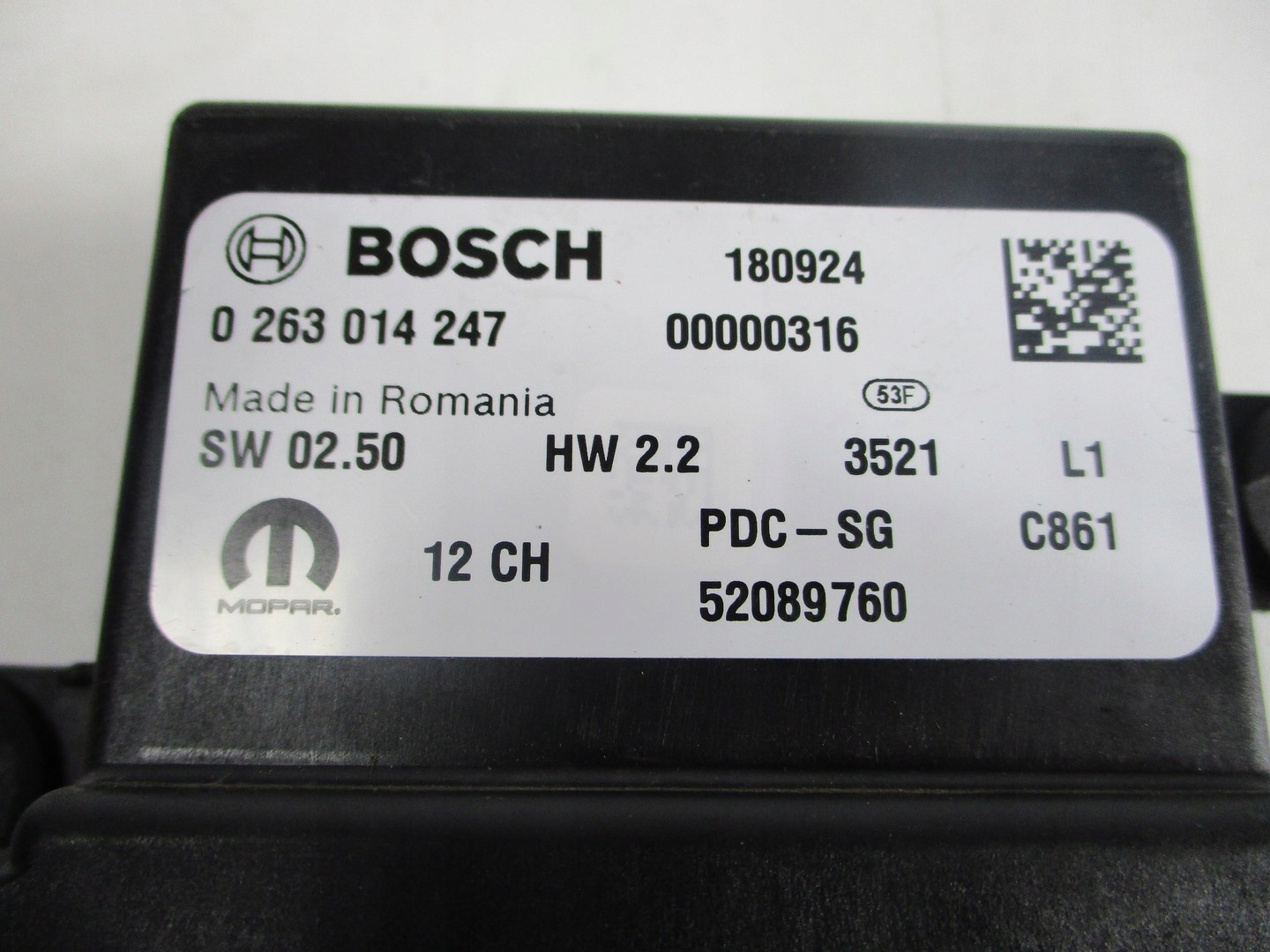 Moduł sterownik PDC 5208976 Numer katalogowy producenta 5208976