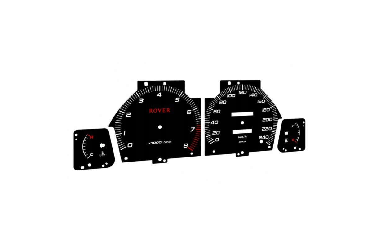 Rover 214 MoMan Tarcze zegary licznika INDIGLO