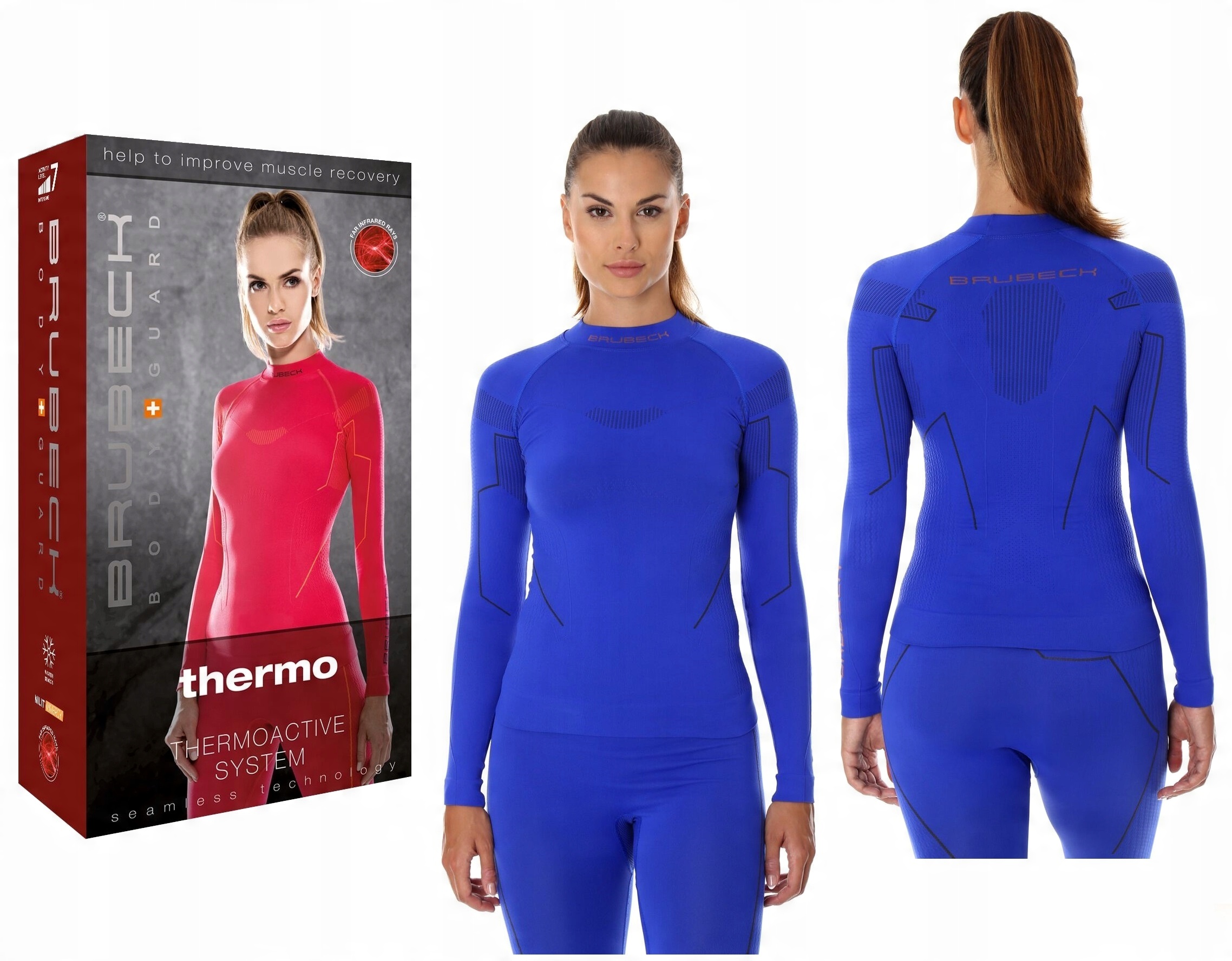 

Brubeck Thermo Women Oddychająca Ciepła bluza -xs