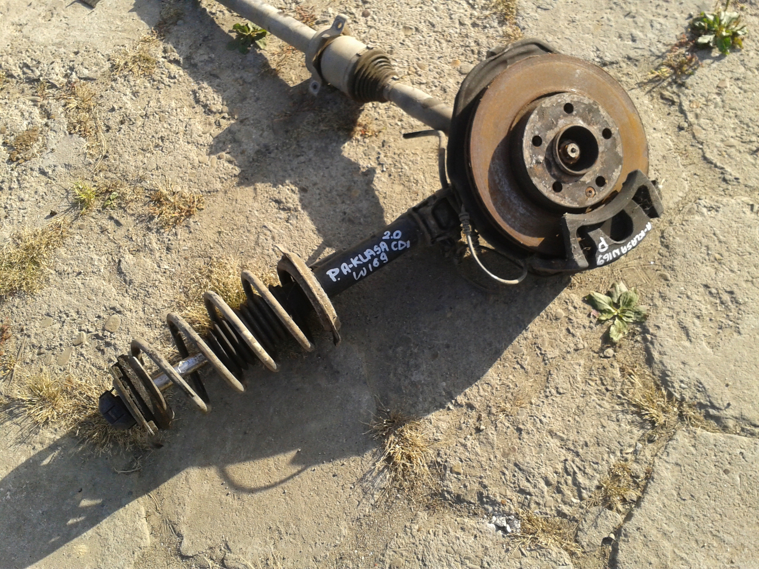 MCPERSON LEWY ZWROTNICA A-KLASA W169 2.0 CDI