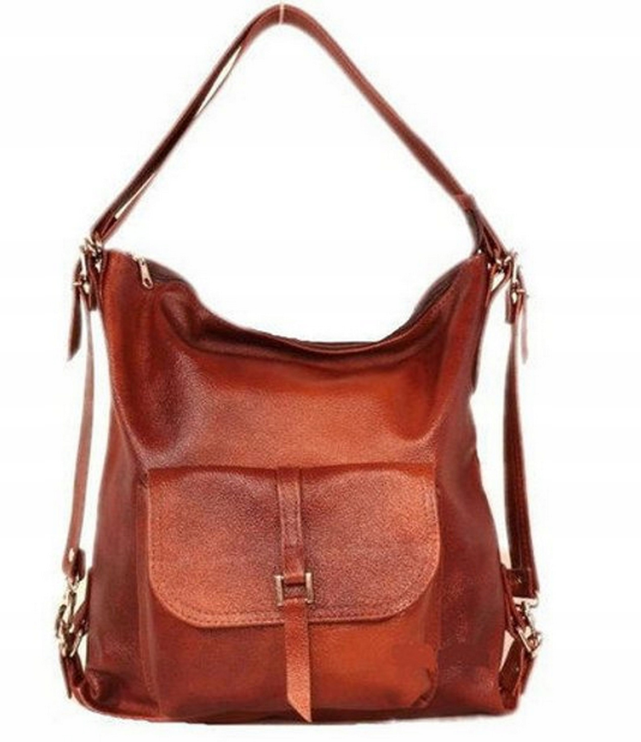 

Torebka Skórzana Listonoszka Plecak 5 kol. A4 Hit!