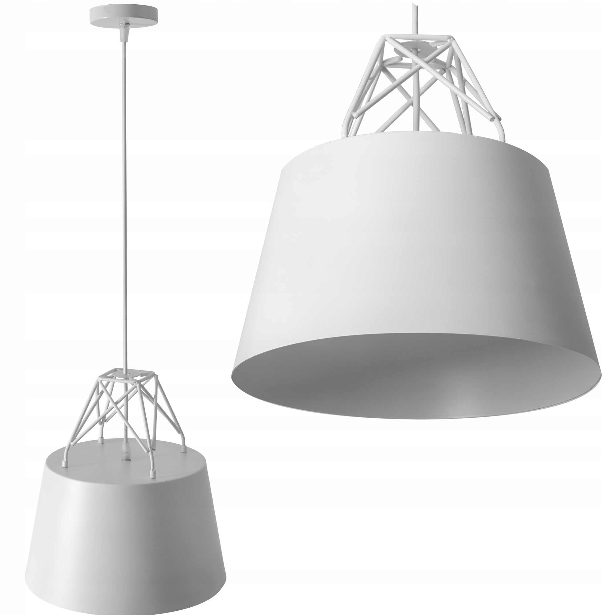 

Lampa Sufitowa Wisząca Loft Metalowa Industrial