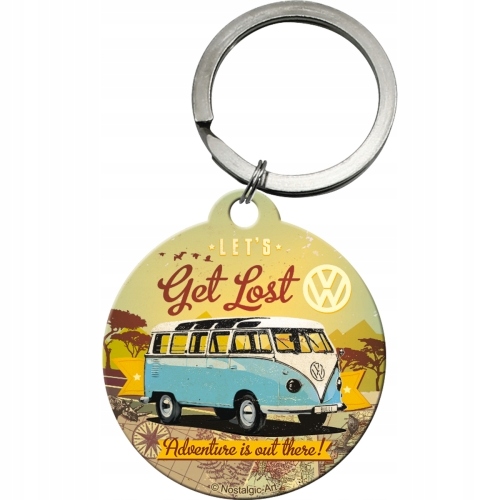 

Brelok Volkswagen T1 Ogórek Vw do kluczy metalowy