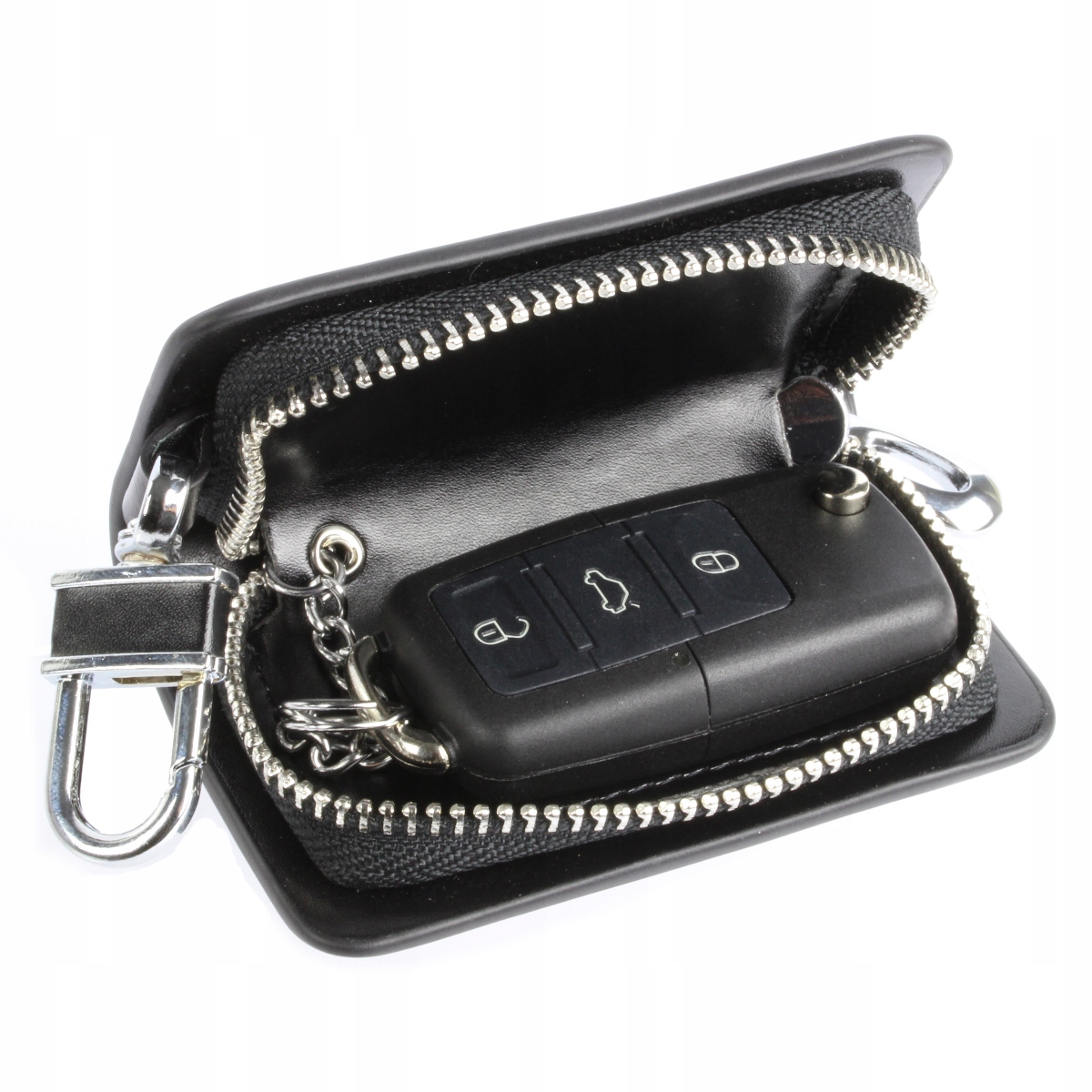 FERRARI PORSCHE КОЖАНЫЙ ЧЕХОЛ ДЛЯ КЛЮЧЕЙ ЧЕРНЫЙ