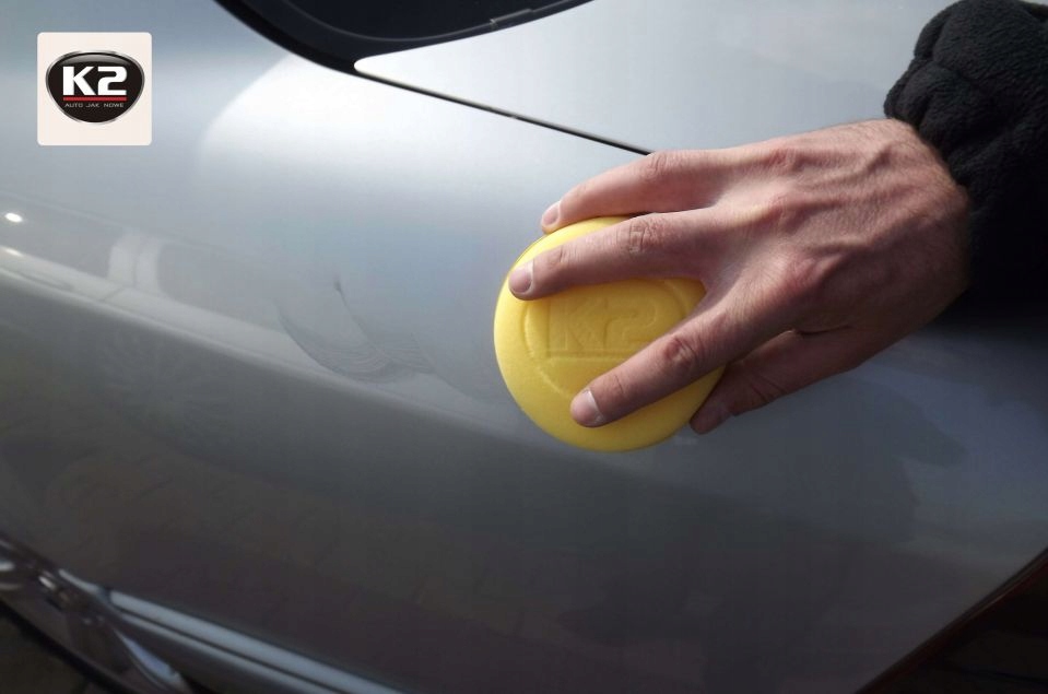 APLIKATOR GĄBKOWY DO WOSKÓW K2 L710 DETAILING Marka K2