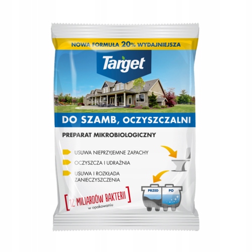 

Preparat do szamb, oczyszczalni 120 g Target
