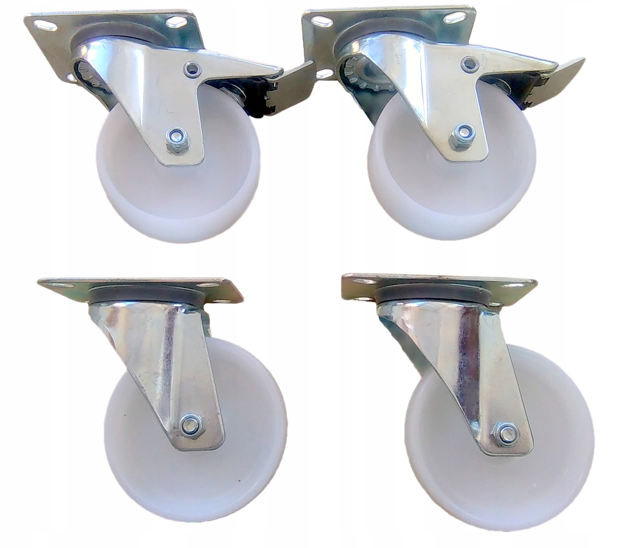 

Koło Kółko koła 4 szt 125 mm kółka poliamid