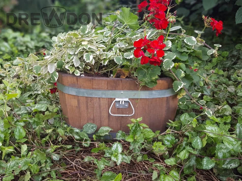 DUŻA DONICA OGRODOWA DONICZKA DREWNIANA D42H26 Marka Drewdon