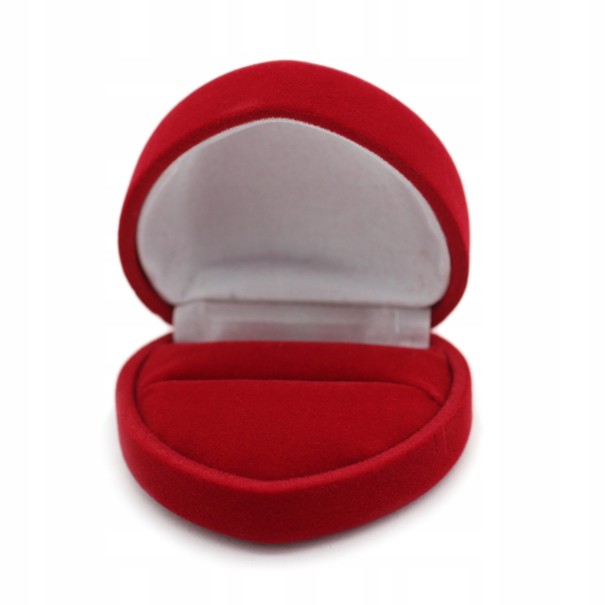 Czerwone serce. Jubilerskie pudełko na pierścionki Marka inny