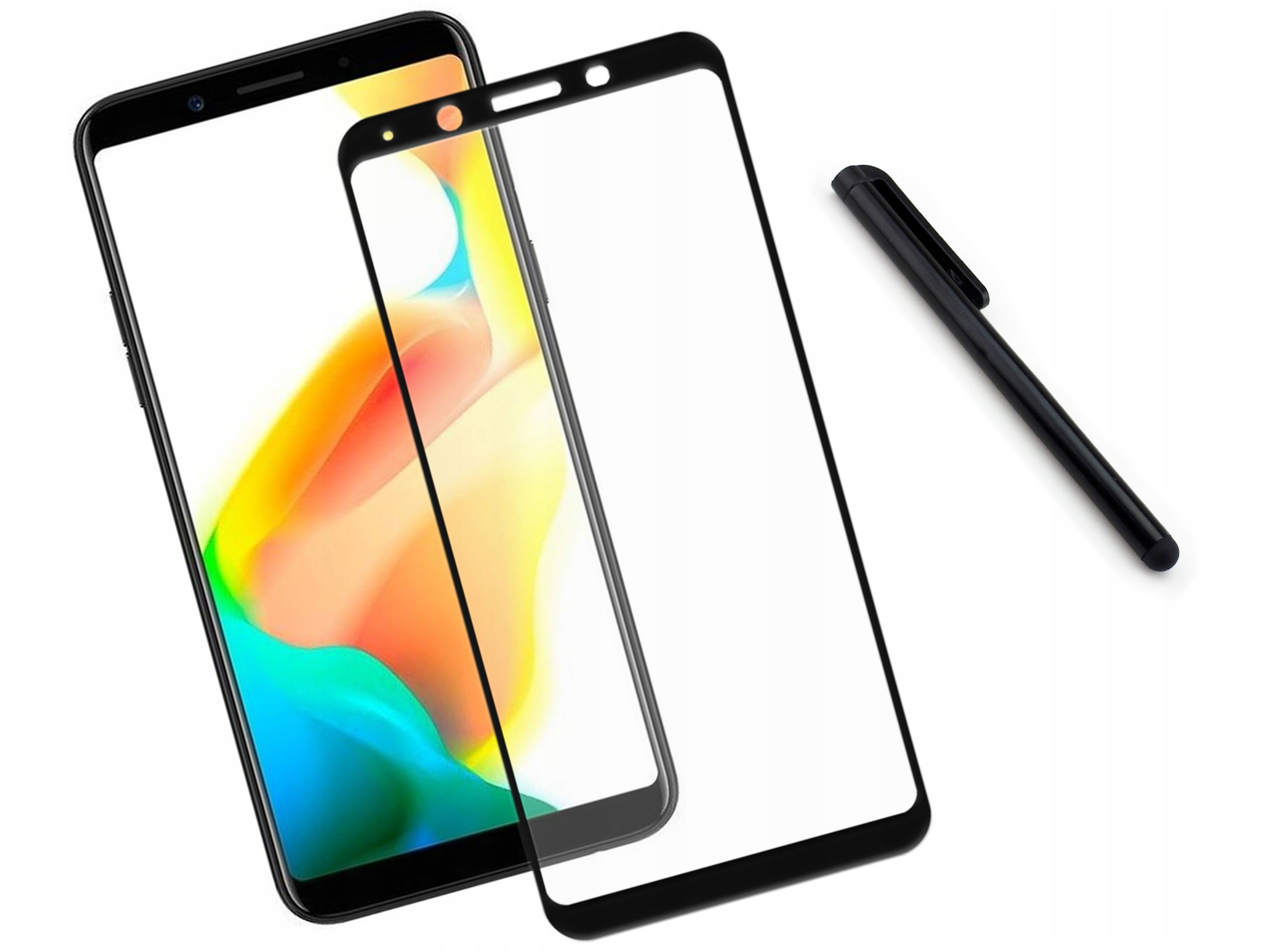 

Szkło hartowane 3D 9H hartowane Oppo A79 Czarne