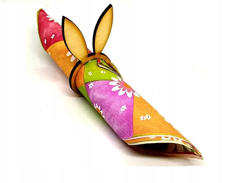 PIERŚCIEŃ NA SERWETKĘ SERWETNIK WIELKANOC OBRĘCZ