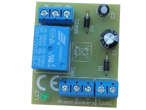 

Czujnik Przepływu Cieczy Moduł Przekaznik Przepl