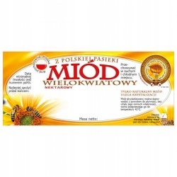 

Etykieta Wielokwiatowa 100 szt etykiety na miód