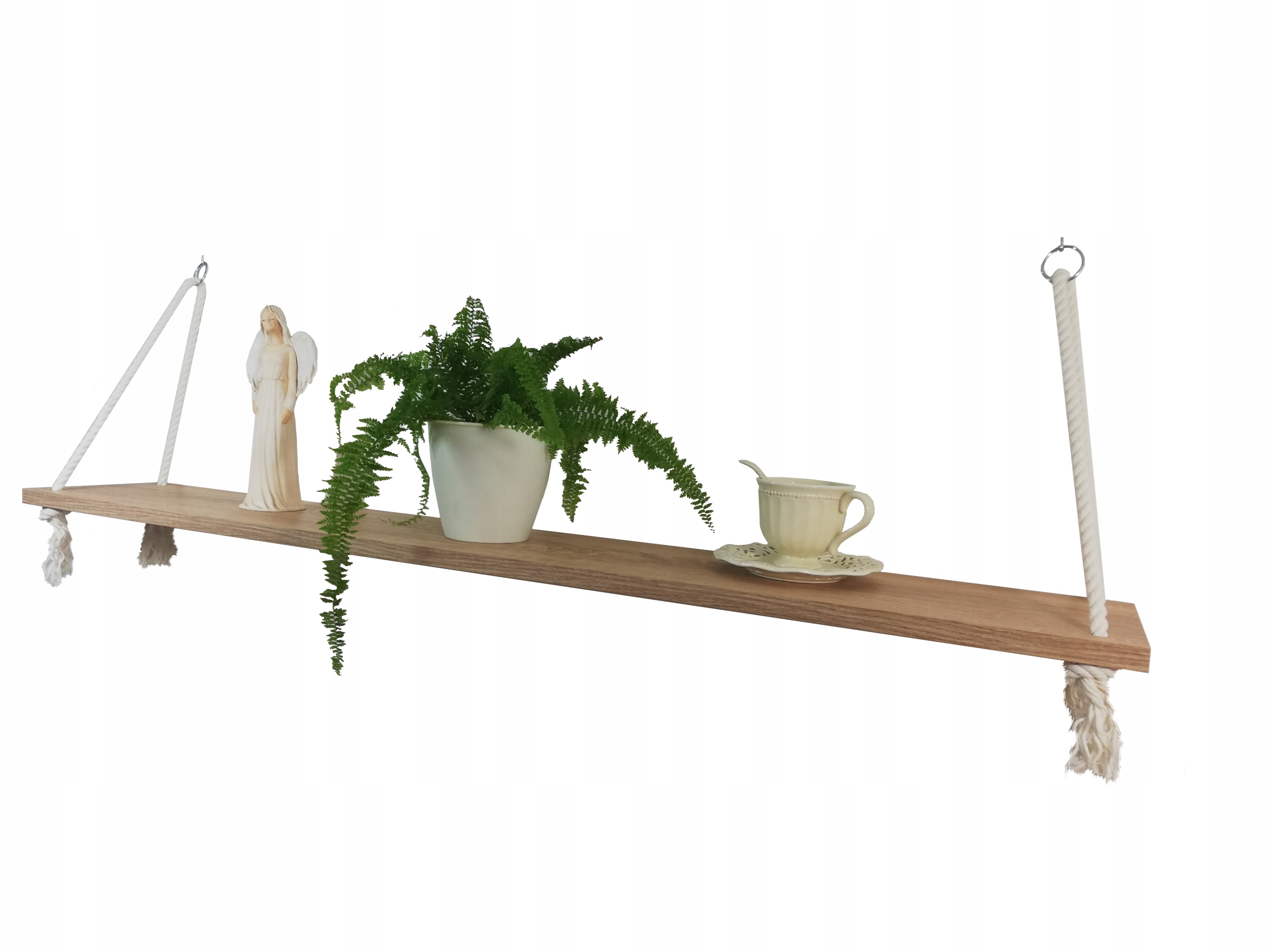 

Wisząca półka na sznurku dąb sonoma 120 cm linach