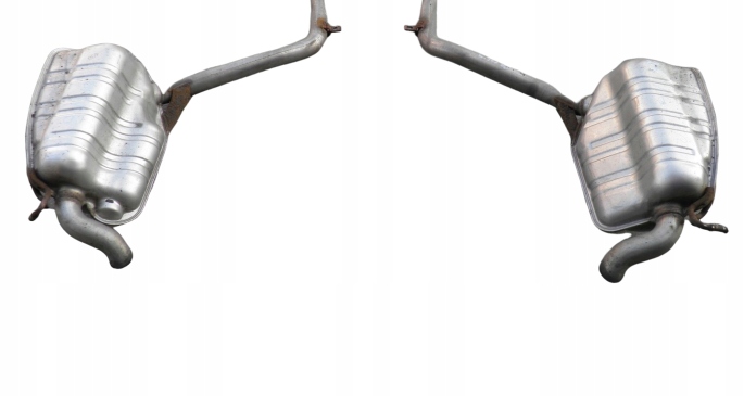 MERCEDES W211 2,7 CDI TŁUMIK TŁUMIKI WYDECH