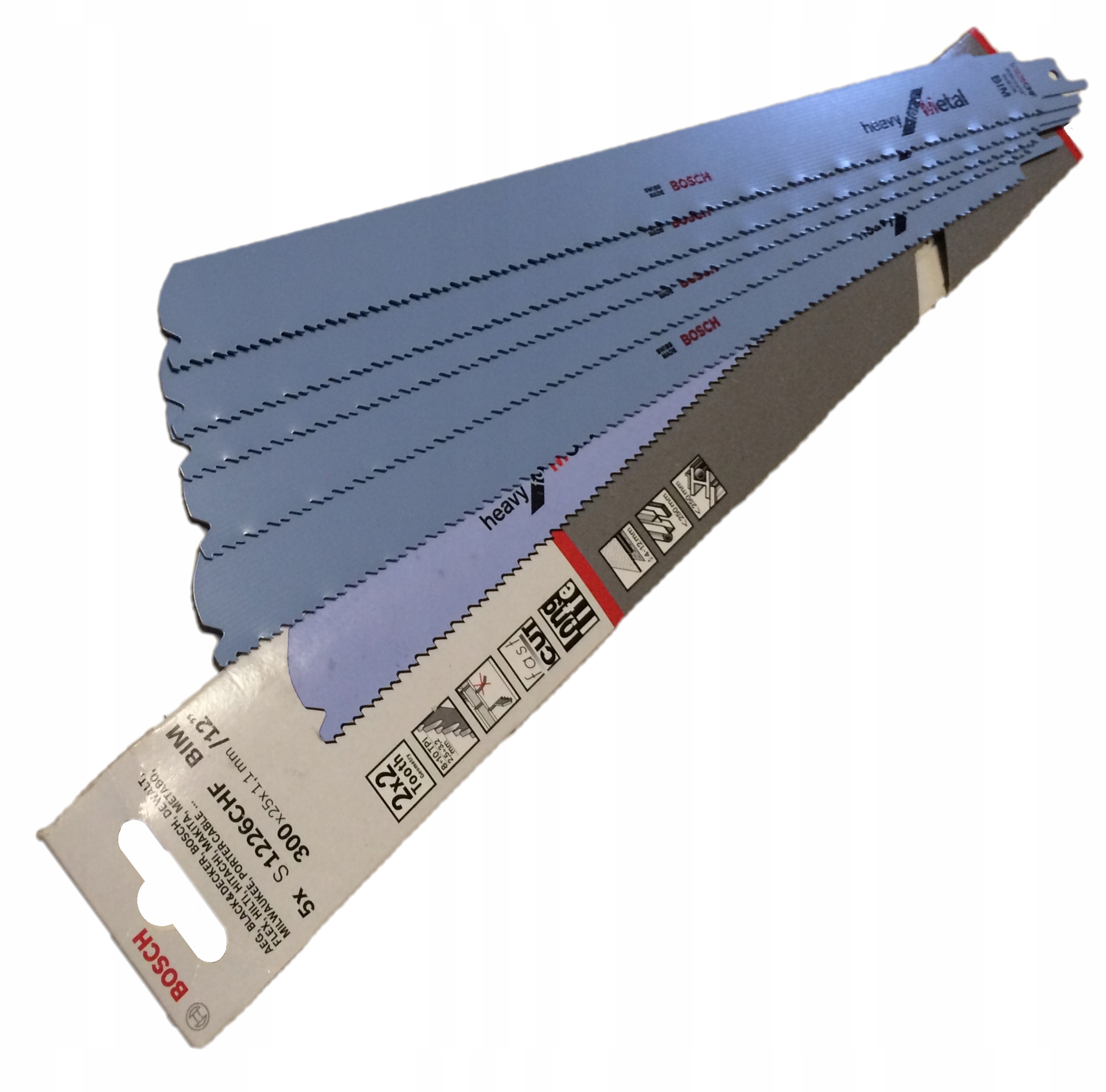 

Bosch Brzeszczot do piły szablastej 300mm S1226CHF