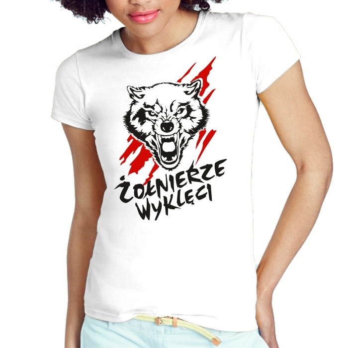 

Damska Koszulka Patriotyczna Koszulki Na Marsz Xs