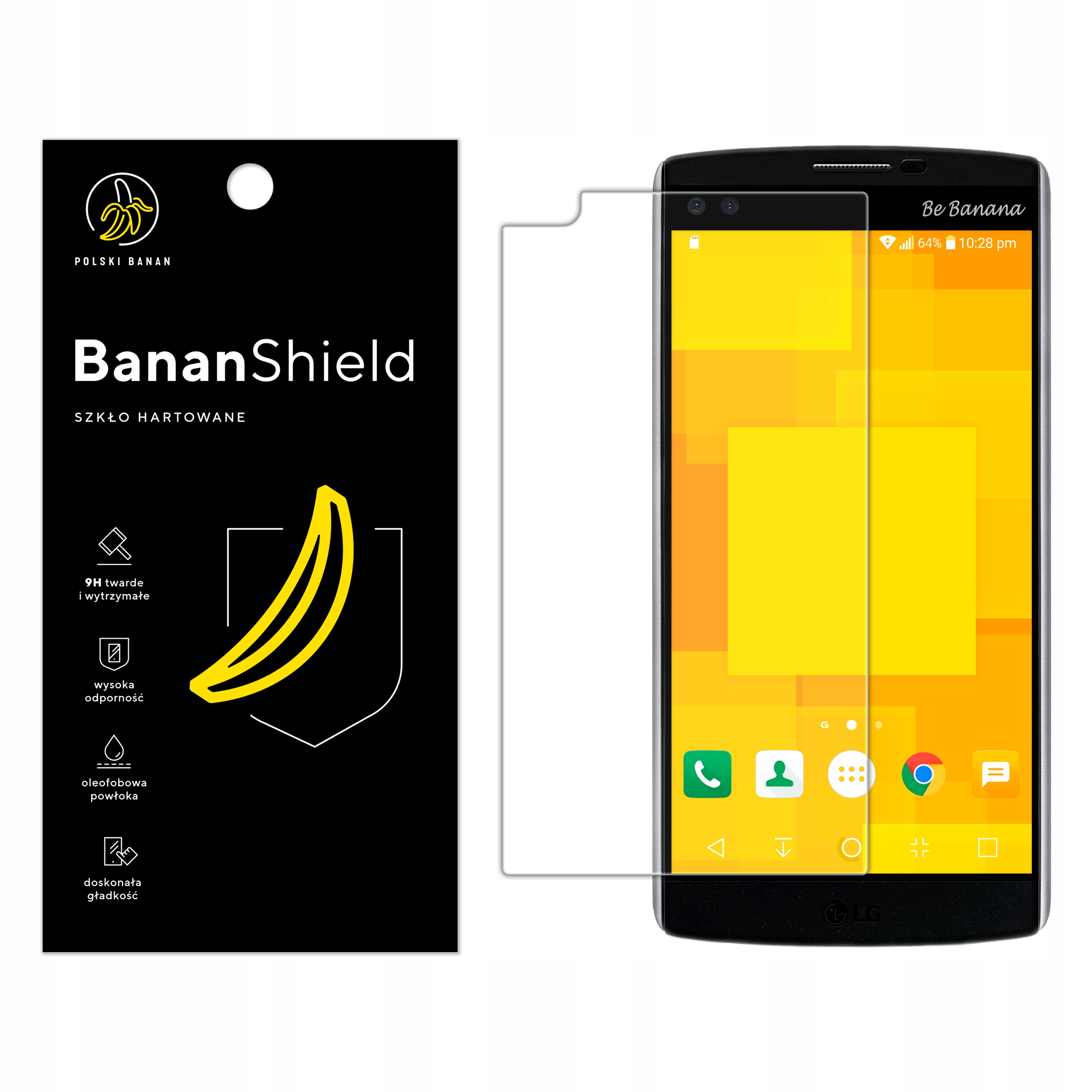 

Szkło Hartowane Polski Banan 9H do Lg V10