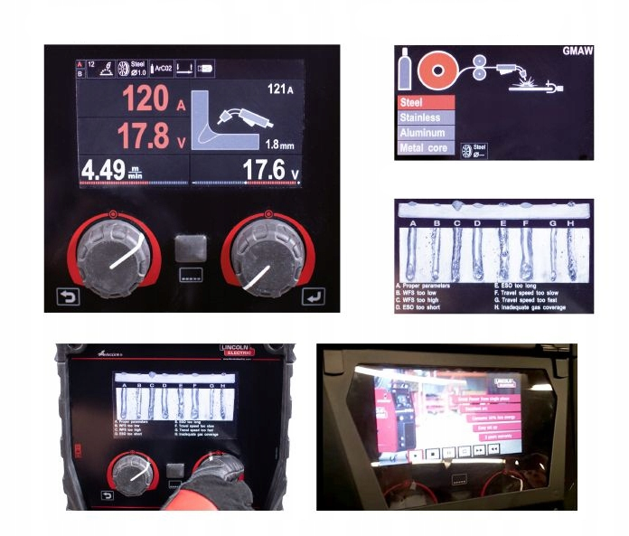 Spawarka migomat mig Lincoln Electric Powertec i380C Advanced WATER PACK Marka Lincoln Electric