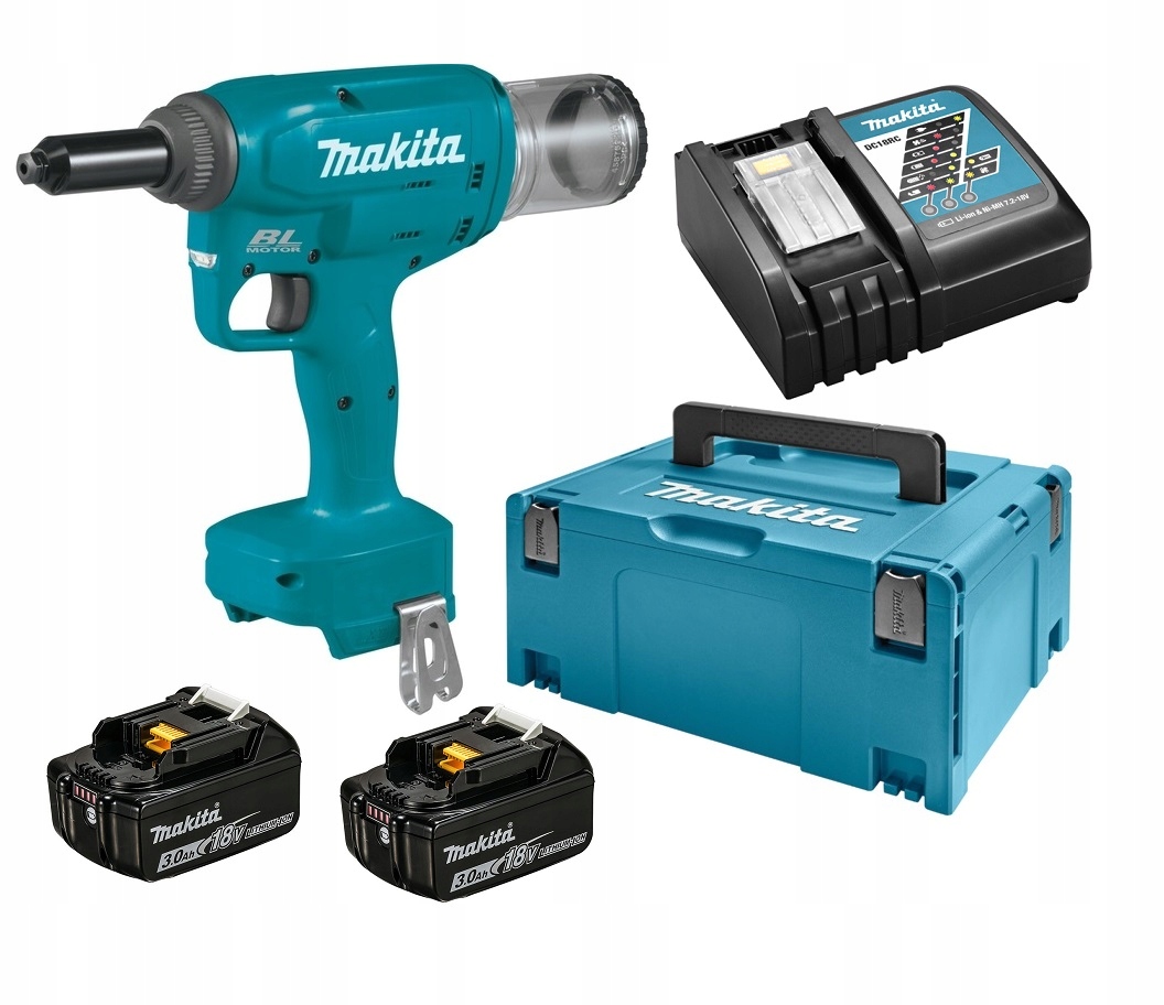 

Nitownica Akumulatorowa Makita DRV150 18V 2x3,0 Ah