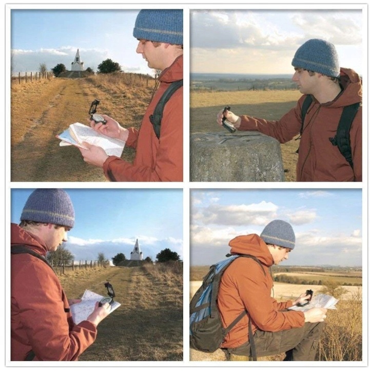 KOMPAS PRYZMATYCZNY BUSOLA WOJSKOWA PROFESJONALNY EAN (GTIN) 5905247730923