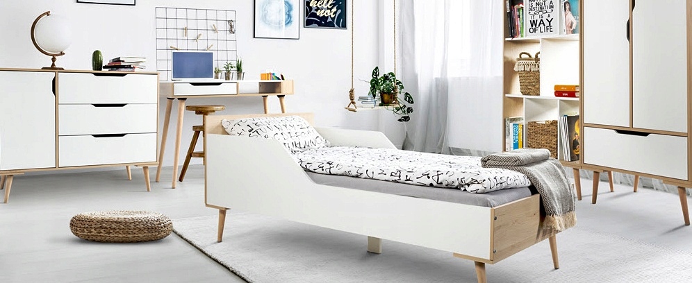 BIURKO SKANDYNAWSKIE SOFIE BIAŁY LITTLESKY KLUPŚ EAN 5901912244689