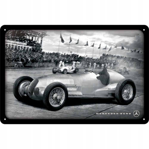 

Tablica plakat Mercedes-benz Silver Arrow 20x30