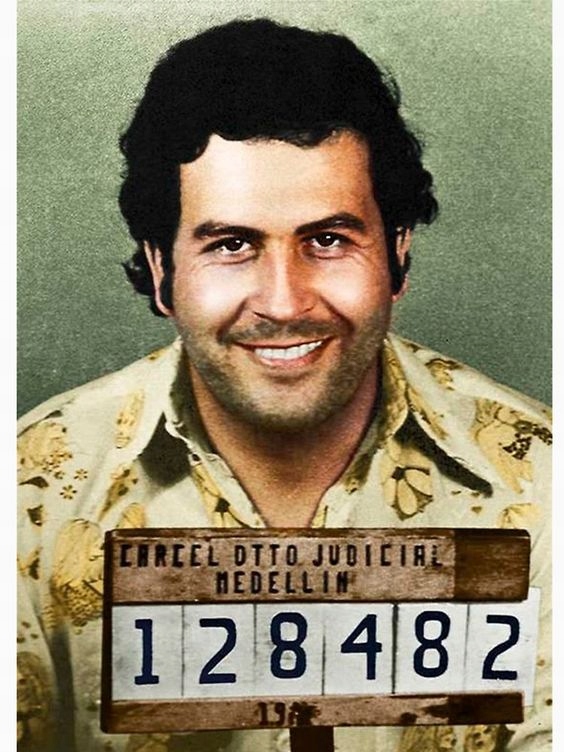 OBRAZ PABLO ESCOBAR NARCOS NOWY NA PŁÓTNIE 50x70