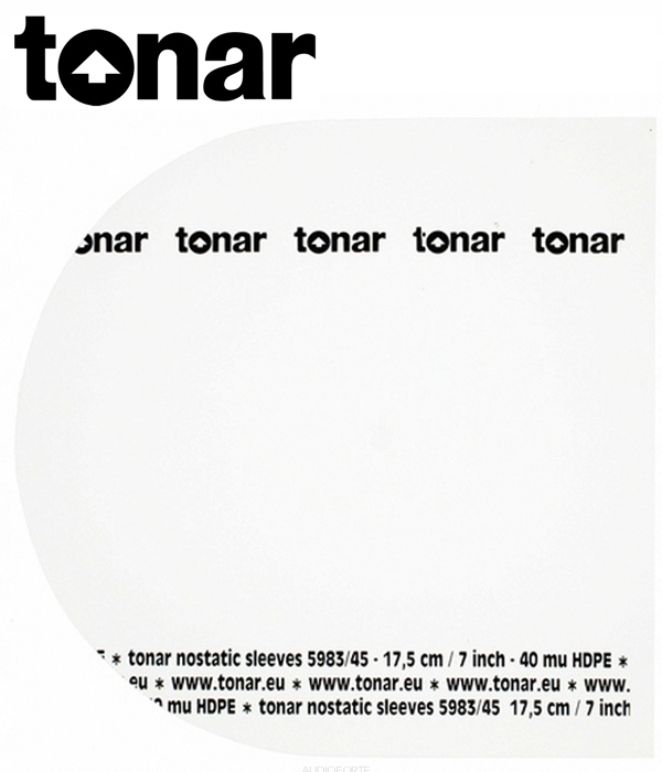 KOPERTY WEWNĘTRZNE LP 7'' TONAR ANTISTATIC 50 SZT Rodzaj koperta, okładka