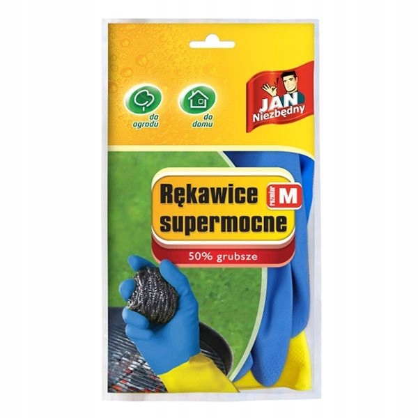 

Rękawice Gumowe Jan Niezbędny Żółto-nieb