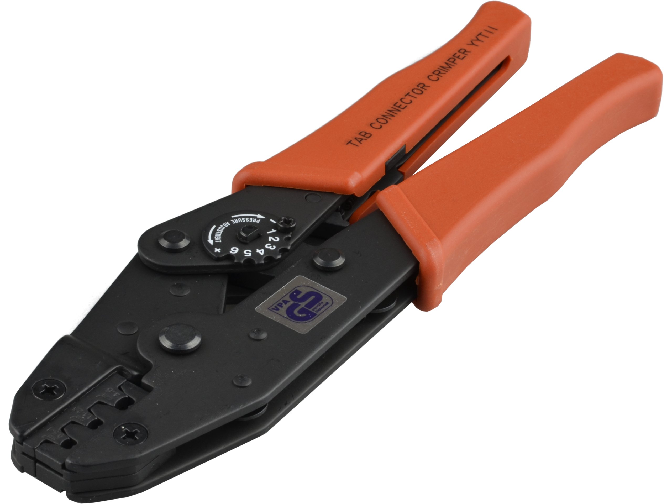 Krimpovací kleště pro neizolované konektory 0,5-6 mm2 Opt YYT11 227 mm Pražská