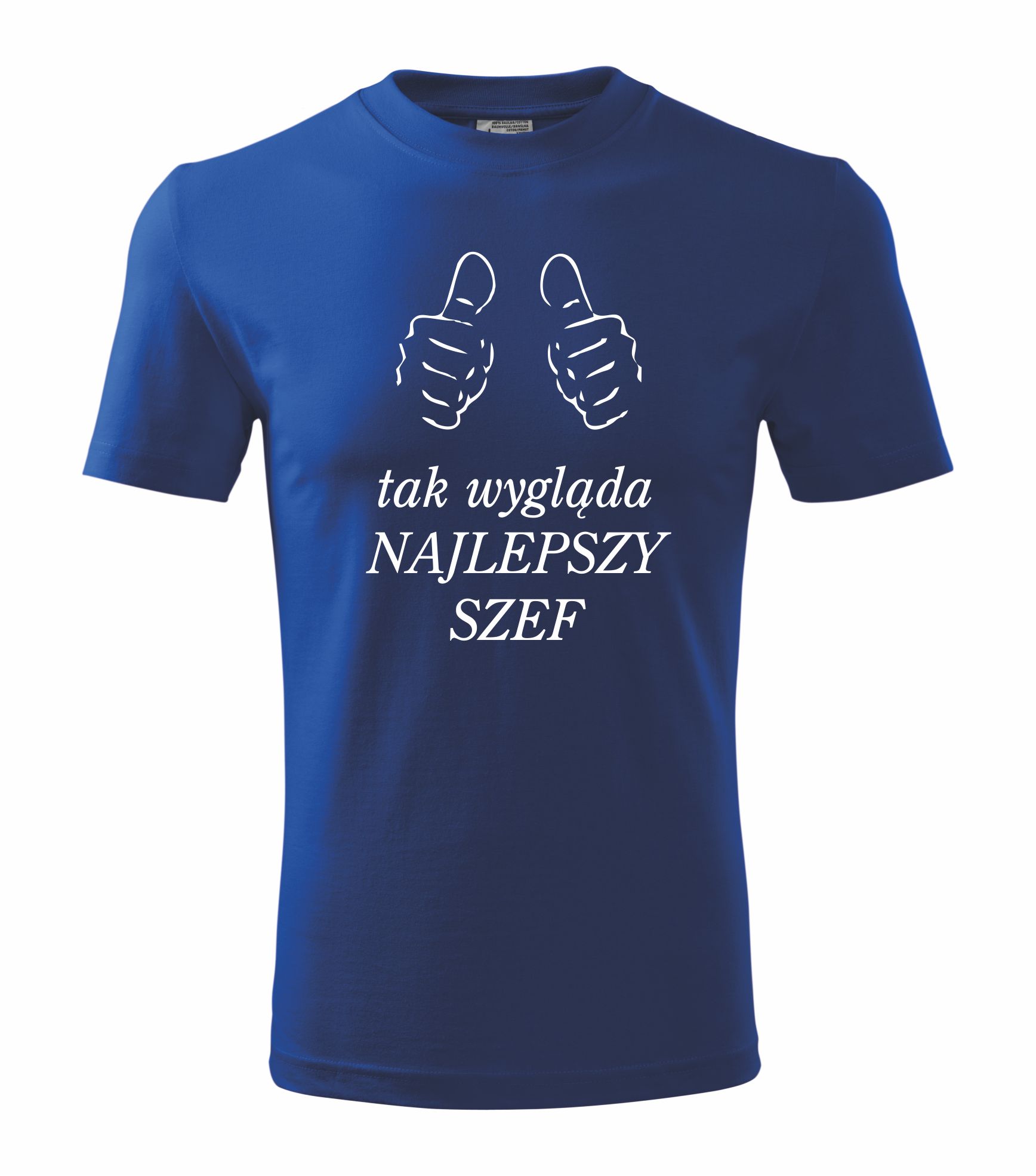 

Koszulka z nadrukiem tak wygląda najlepszy szef XL