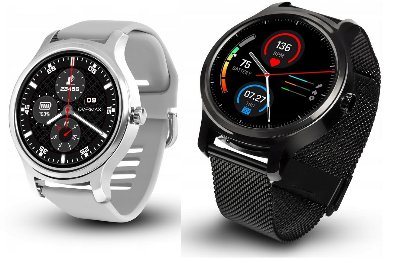 SMARTWATCH TOUCH 2.6 ZEGAREK 3 PASKI PULS PPG IP67 Materiał koperty aluminium