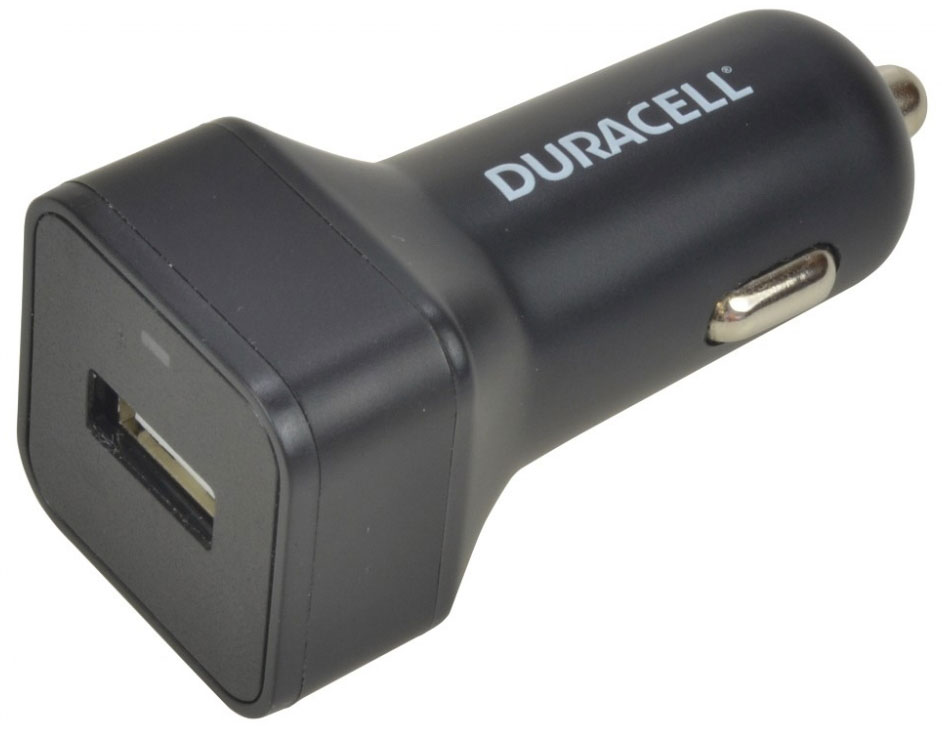 

Ładowarka samochodowa Duracell Usb 2.4A 5V czarna